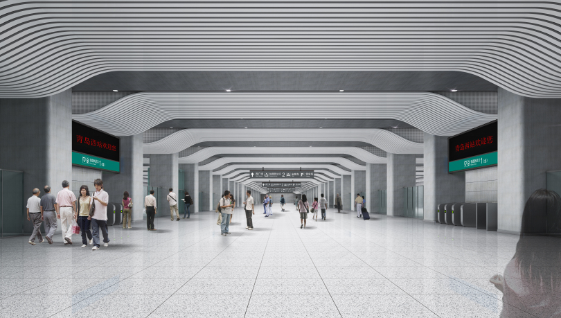 濟(jì)南高鐵青連站房 鋁單板6 濟(jì)南高鐵青連站房 鋁單板6